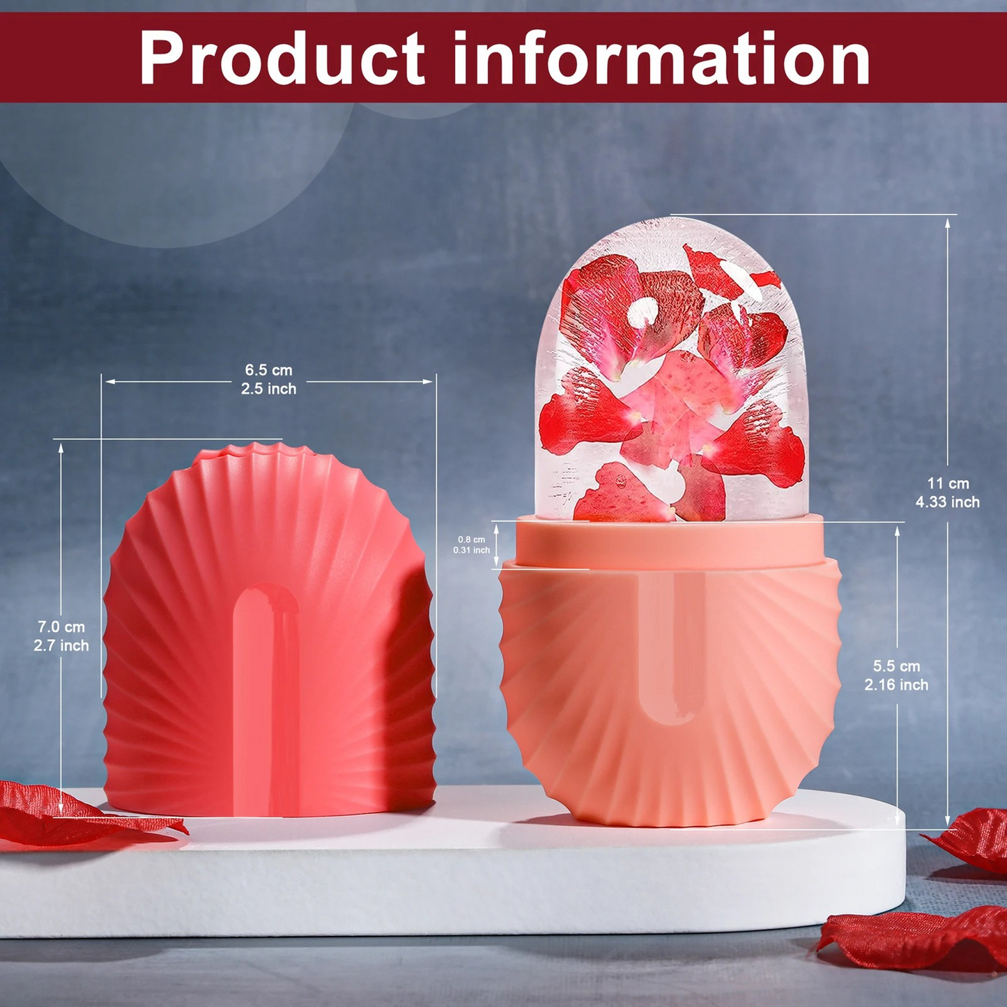 Facial Ice Mold & Massager