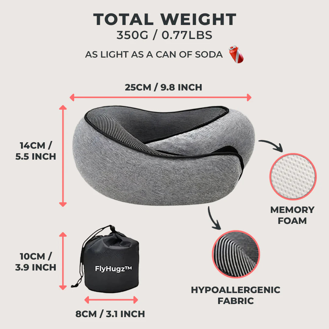 FlyHugz® Travel Pillow