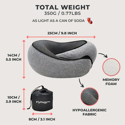 FlyHugz® Travel Pillow