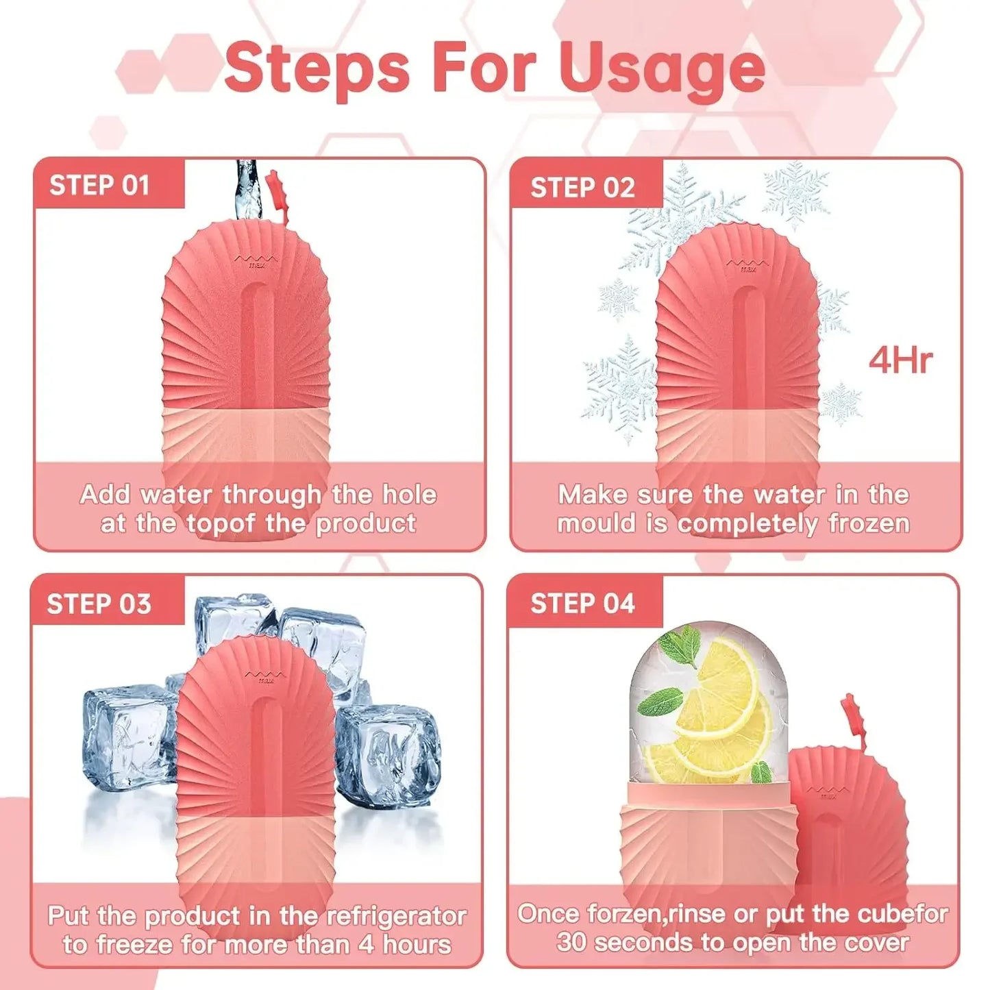 Facial Ice Mold & Massager